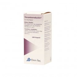 Тромборедуктин (Анагрелид) капс. 0,5 мг 100шт в  и области фото
